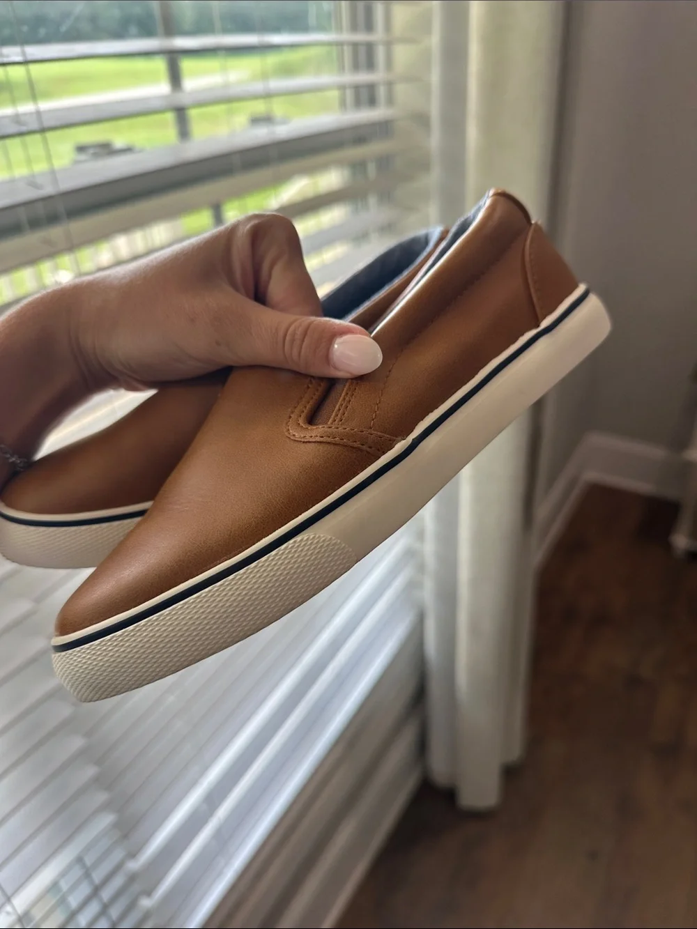 Cat & Jack Toddler Slip-On Dress Shoes in Brown